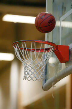 Basket, boll, basketboll