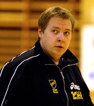 Handboll. Damer. Elitserien.  Mats Engblom, tränare, Eslöv