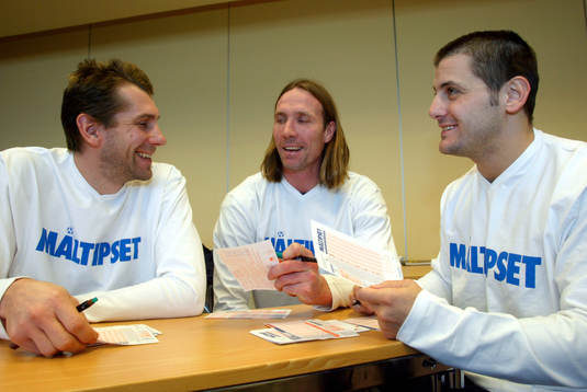 Magnus Wislander, Staffan Olsson och Ljubomir Vranjes