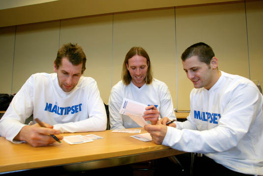 Magnus Wislander, Staffan Olsson och Ljubomir Vranjes