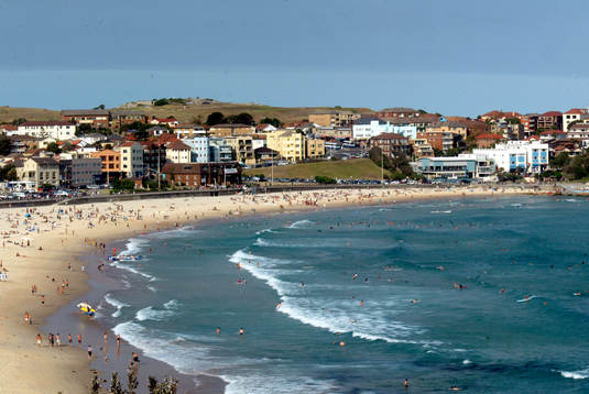 Australien. Sydney. Bondi Beach, Bad, strand