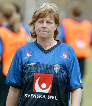 Marika Domanski-Lyfors, förbundskapten