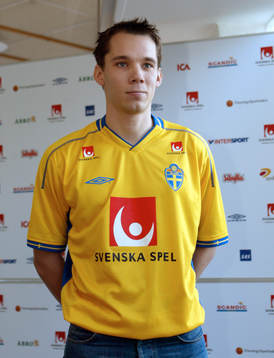 Fredric Lundqvist, Sundsvall, Sverige, landslagsdebuterar i