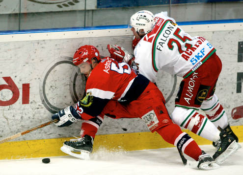 Peter Larsson, Södertälje och Oscar Ackerström, Frölunda
