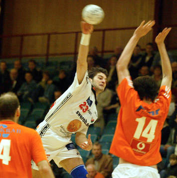 Handboll. Allsvenskan. IFK Kristianstad - Guif. Spyros