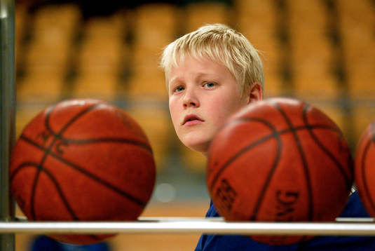 Bollkalle, boll, basketboll