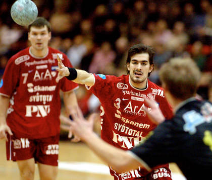 Handboll, elitserien, IFK Ystad - Sävehof. Dalibor Doder -