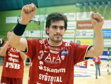 Handboll, elitserien, IFK Ystad - Sävehof. Dalibor Doder -