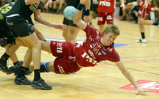 Handboll, elitserien,  IFK Ystad - Sävehof. Carl-Johan