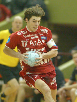 Handboll, elitserien, IFK Ystad - Sävehof. Fredrik Petersen