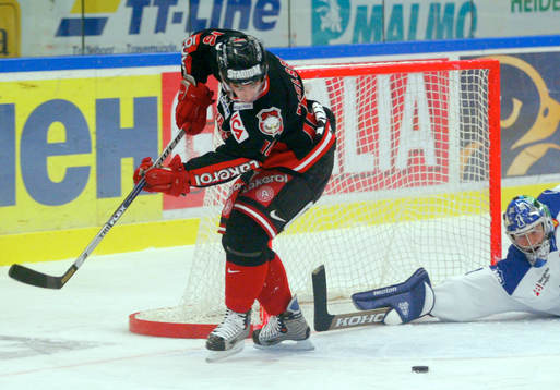 Franz Nielsen, Malmö och Mike Bales, målvakt