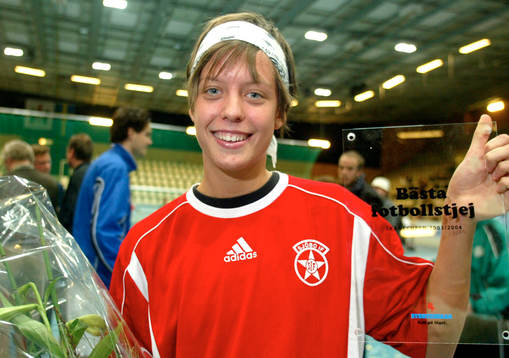 Fotboll, junior, ungdom. Skånecupen. Lina Nilsson, Sjöbo