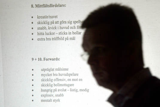 Fotboll, IFK Hässleholm, tränarseminarie med Anders