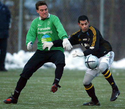 Manni Turang, AIK i duell
