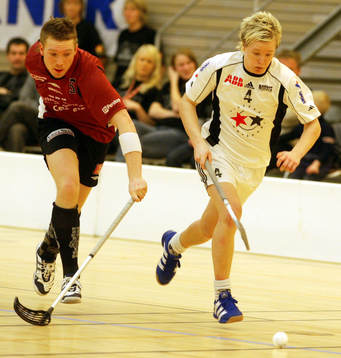 Innebandy. Röke - Västerås. Kristian Torstensson, Röke,