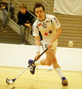 Innebandy. Röke - Västerås. Peter Hofer