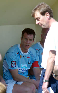 Patrik Andersson och Tom Prahl, tränare