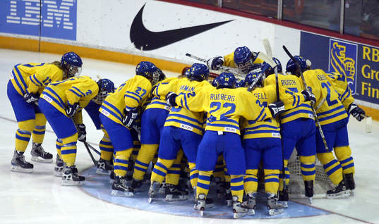 Ishockey, VM, Dam, Sverige