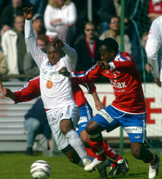 Dede Andersson, Kalmar och Claudinei Resende, Helsingborg