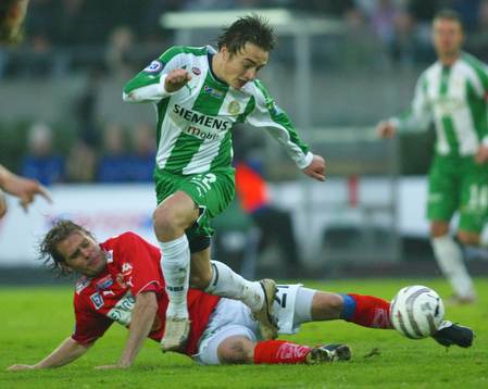 Petter Andersson, Hammarby och Lasse Johansson, Kalmar
