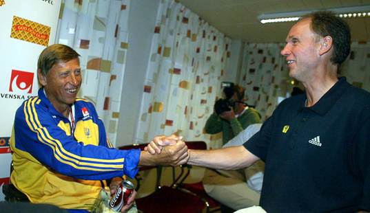 Bengt Johansson, förbundskapten Sverige och Ingemar