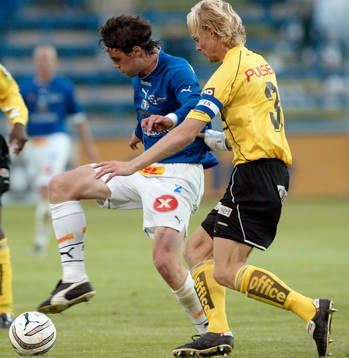 Jens Sloth, Trelleborg  och Johan Sjöberg, Elfsborg