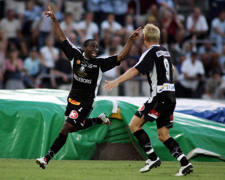 Stephen Ademolu, Trelleborg, jubel, glädje