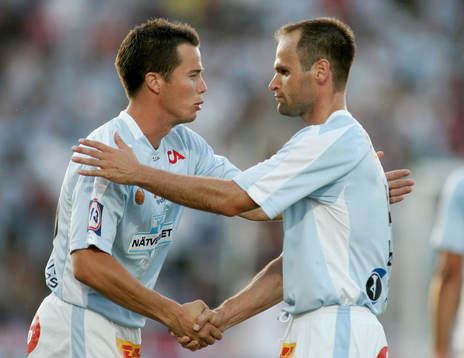 Daniel Andersson och Thomas Olsson, Malmö. Byte