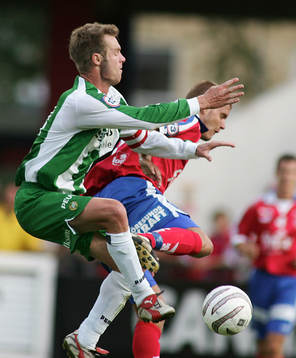 Fotboll. Allsvenskan. Helsingborg - Hammarby. Hammarbys
