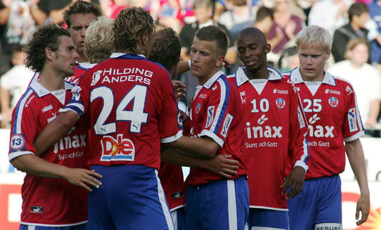 Fotboll. Allsvenskan. Helsingborg - Hammarby