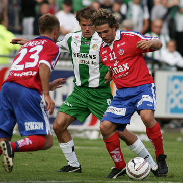 Fotboll. Allsvenskan. Helsingborg - Hammarby.  Peter