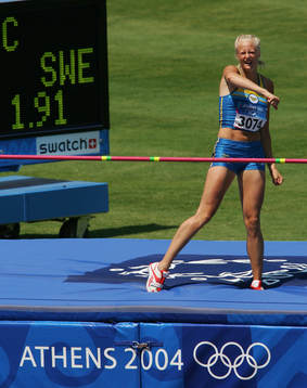 Carolina Klüft, Sverige