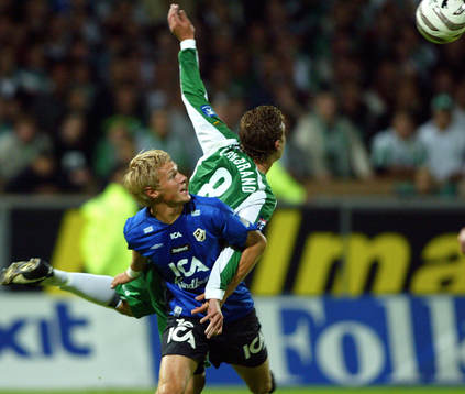 Magnus Andersson, Halmstad och Patrik Gerrbrand, Hammarby