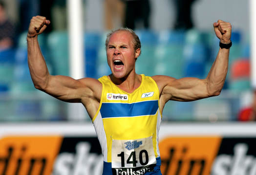 Erik Wahn, segrare 200 meter