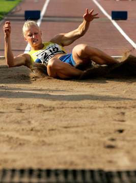 Carolina Klüft, tresteg