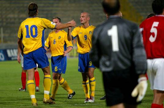 Svenskt jubel, Zlatan Ibrahimovic och Fredrik Ljungberg