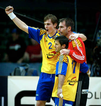 Martin Boquist, Tomas Svensson och Ljubomir Vranjes, Sverige