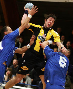 Handboll, elitserien, H43 - Hammarby. Tobias Karlsson