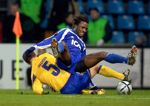 Dan Anton Johansen, Bröndby och Peter Ijeh, Ifk Göteborg