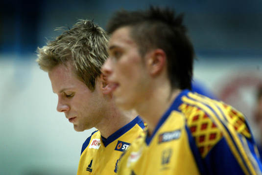Pelle Linders och Jonas Larholm, Sverige, depp
