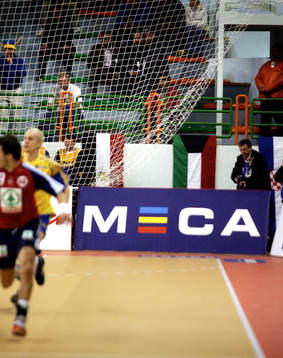 Handboll, VM. MARKNADSTAKTIK. Reklamen Meca