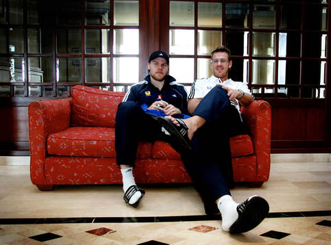 Handboll, VM. Robert Arrhenius och Sebastian Seifert