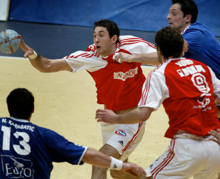 Handboll, VM. Kroatien - Frankrike. Semifinal. Blazenko