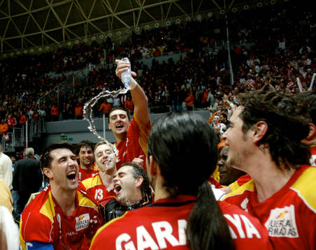 Handboll, VM. Final. Spanien - Kroatien.Spanien vann