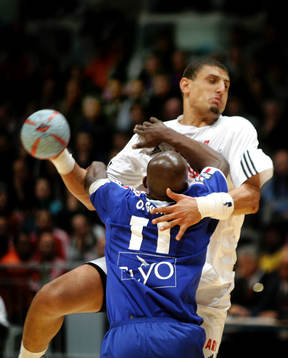 Handboll, VM. Bronsmatch. Tunisien - Frankrike. Wissem