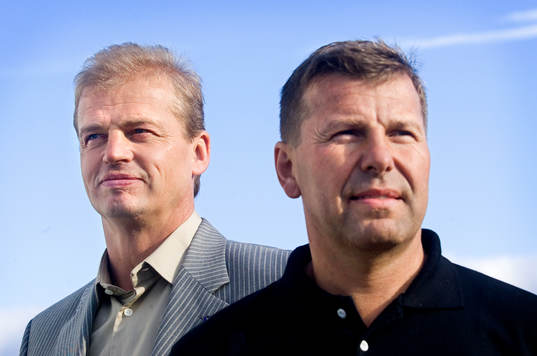 Bengt-Åke Gustafsson och Mats Näslund