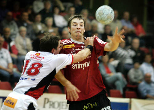 Marko Tanaskovic, Ystad,  och Martin Nilsson, Guif