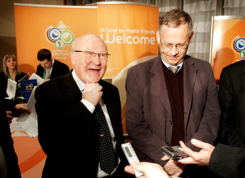 Lars-Åke Lagrell och Lars Lagerbäck, Förbundskapten