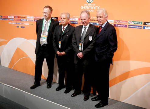 Lars Lagerbäck, förbundskapten Sverige, Anibal Ruiz,