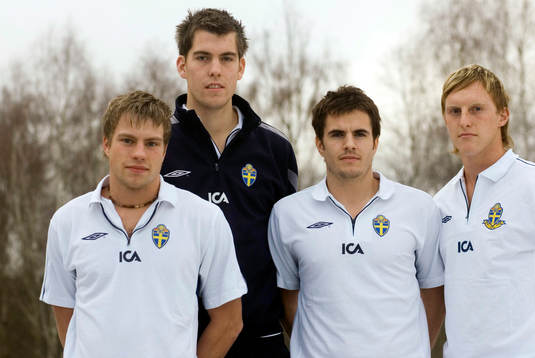 Joel Johansson, Marcus Sahlman, Martin Fribrock och Peter